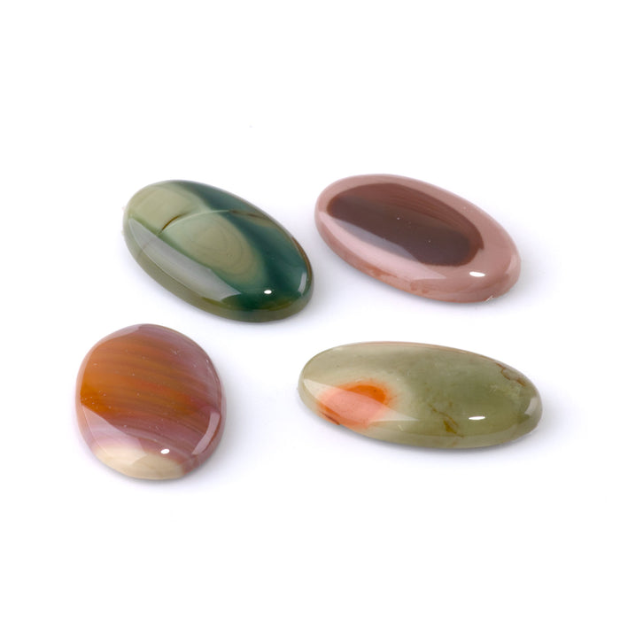 Imperial Jasper 15x25mm AA Grade Oval Cabochon
