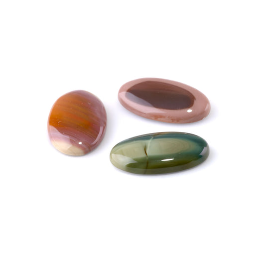 This is a Dakota Stones Imperial Jasper cabochon from the Dakota Stones collection.
