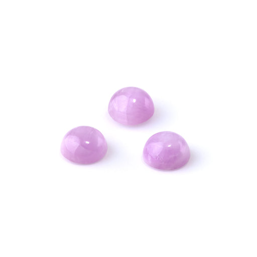 This is a Dakota Stones Kunzite cabochon from the Dakota Stones collection.