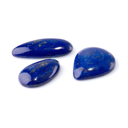 This is a Dakota Stones Lapis Medium cabochon from the Dakota Stones collection.