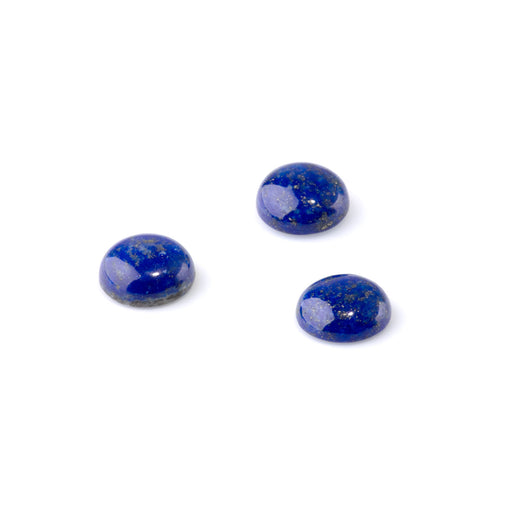 This is a Dakota Stones Lapis cabochon from the Dakota Stones collection.