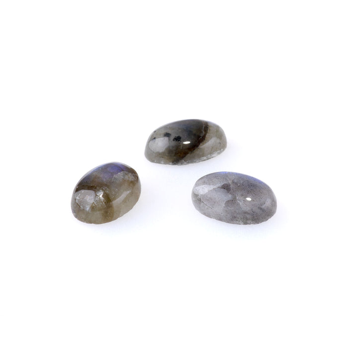 Labradorite 10x14mm AAA Grade Oval Cabochon