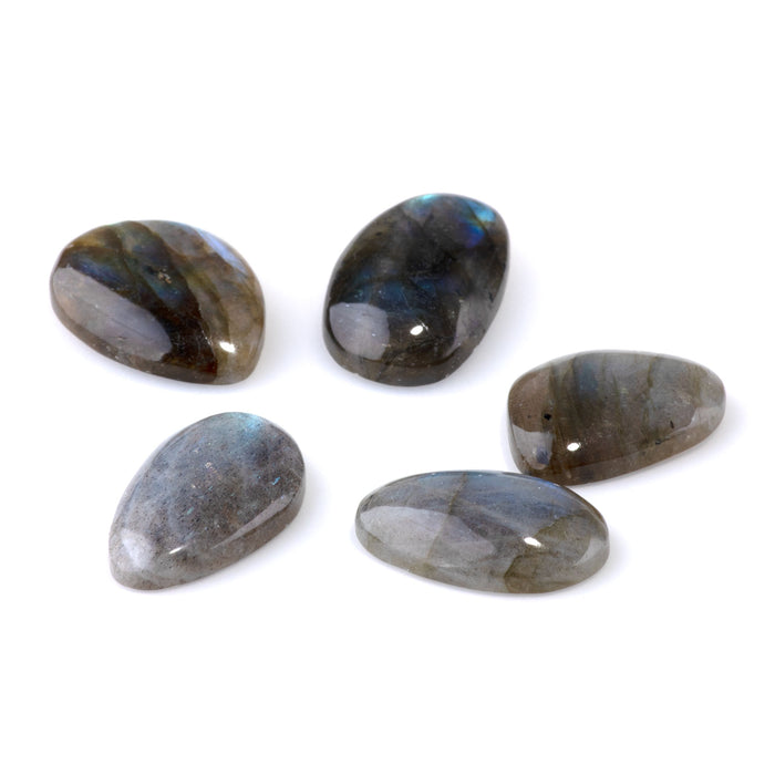 Labradorite 12-17x20-28mm AAA Grade Small Free Form Cabochon