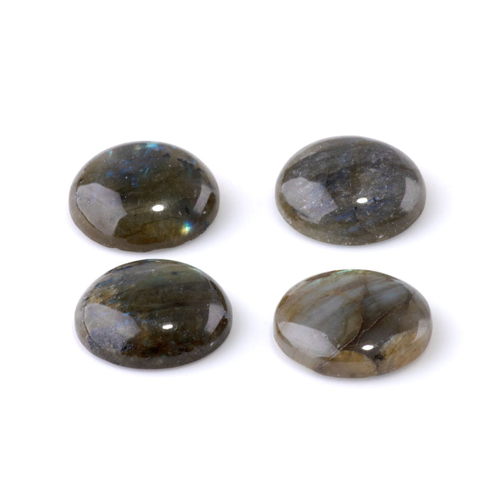 Labradorite 20mm A Grade Coin Cabochon