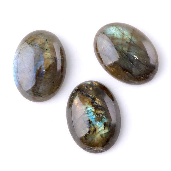 This is a Dakota Stones Labradorite cabochon from the Dakota Stones collection.