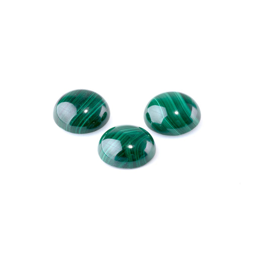 This is a Dakota Stones Malachite cabochon from the Dakota Stones collection.