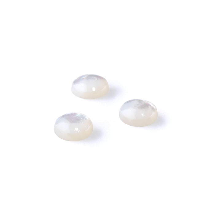 Mother of Pearl 10mm A Grade Coin Cabochon
