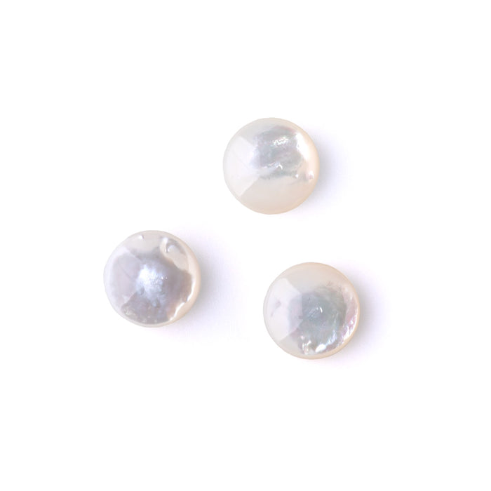 Mother of Pearl 12mm A Grade Coin Cabochon