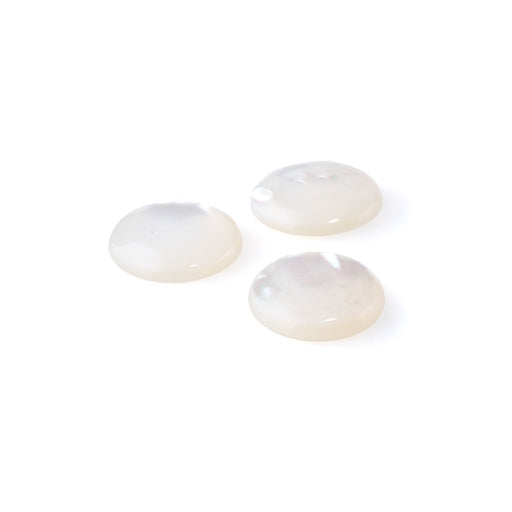 This is a Dakota Stones Mother of Pearl cabochon from the Dakota Stones collection.