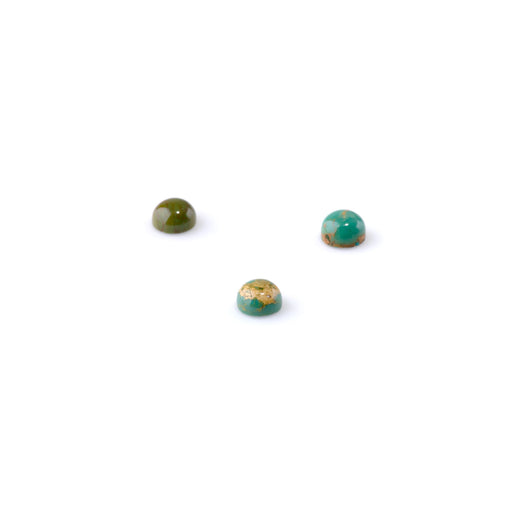 This is a Dakota Stones Chinese Turquoise cabochon from the Dakota Stones collection.