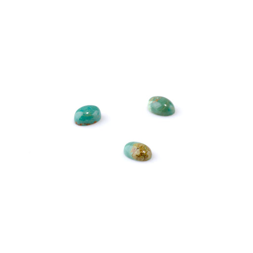 This is a Dakota Stones Chinese Turquoise cabochon from the Dakota Stones collection.