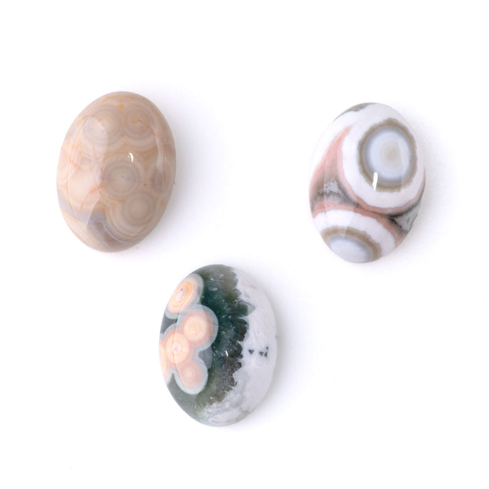 Ocean Jasper 13x18mm AAA Grade Oval Cabochon