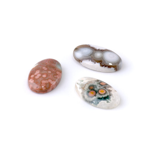 This is a Dakota Stones Ocean Jasper cabochon from the Dakota Stones collection.