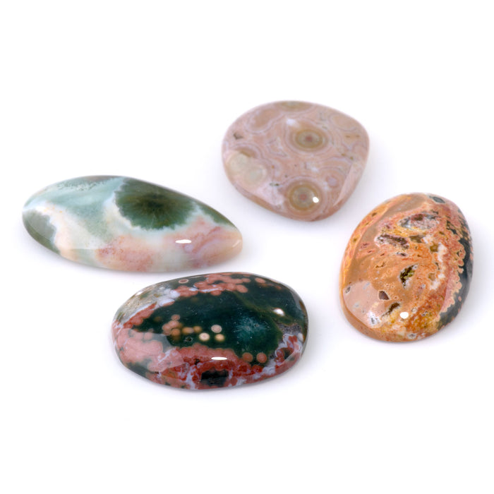 Ocean Jasper 16-23x28-39mm A Grade Small Free Form Cabochon