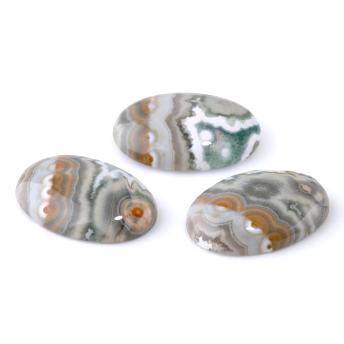Ocean Jasper 22x30mm AAA Grade Oval Cabochon