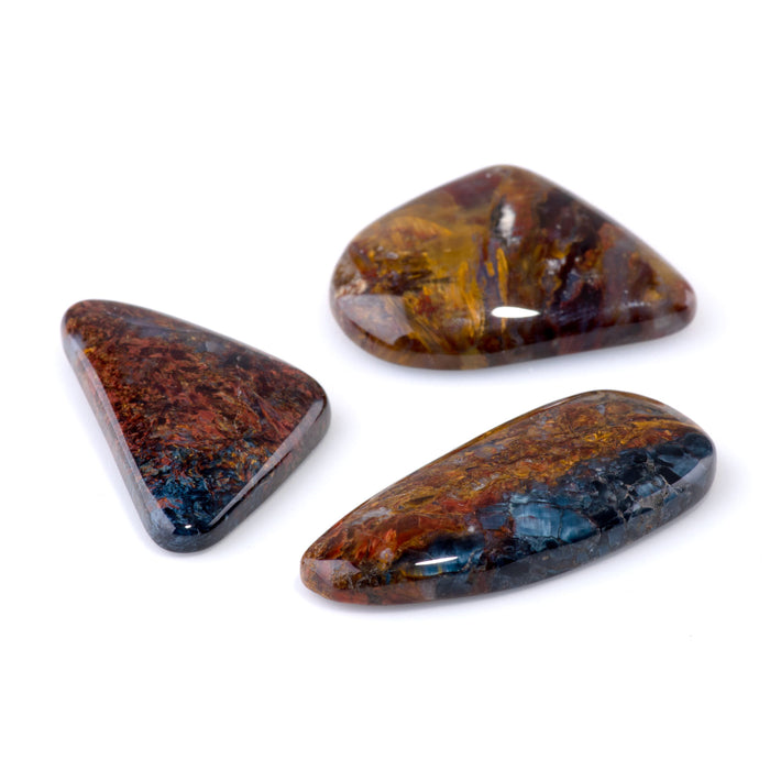 Pietersite 15-27x30-41mm A Grade Medium Free Form Cabochon