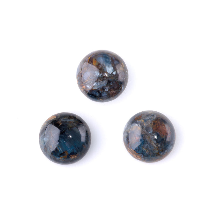 Pietersite 15mm AAA Grade Coin Cabochons