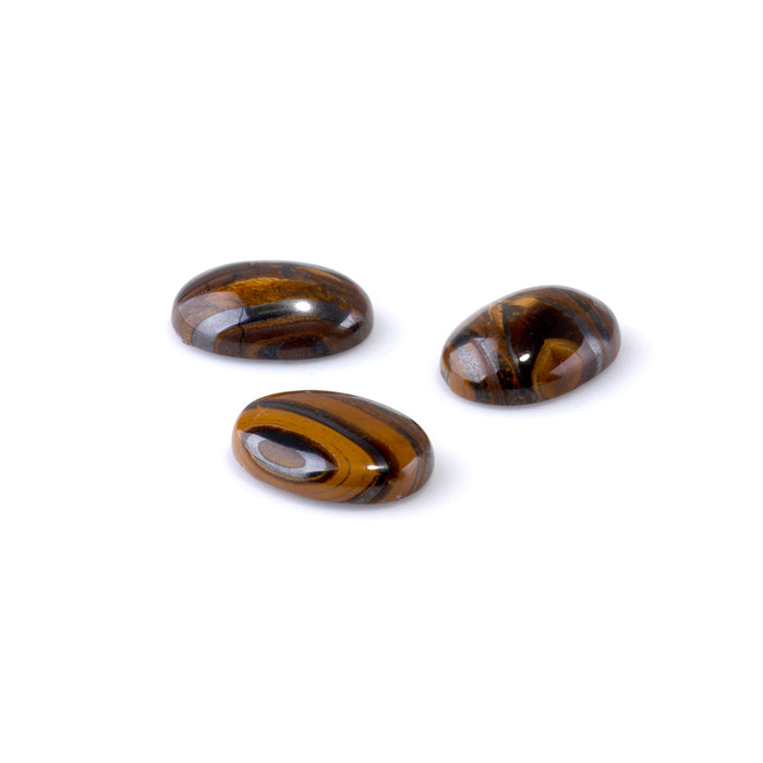 TIger Iron 12x16mm Oval Cabochon