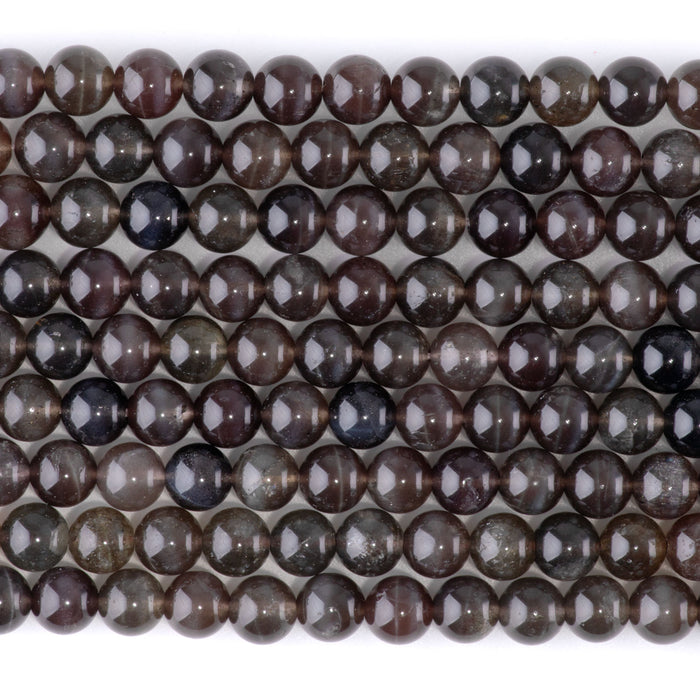 Cat's Eye 6mm Round A Grade - 15-16 Inch