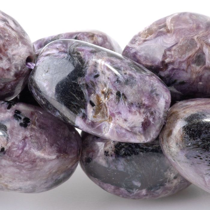 Charoite 14x16-18x24 Nugget - 15-16 Inch