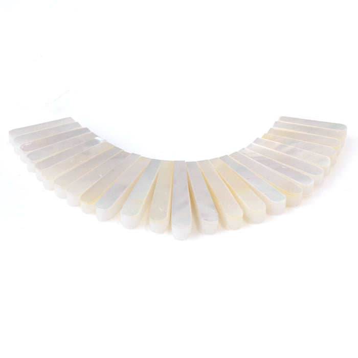 Mother of Pearl 5-19-30mm Stick Collar