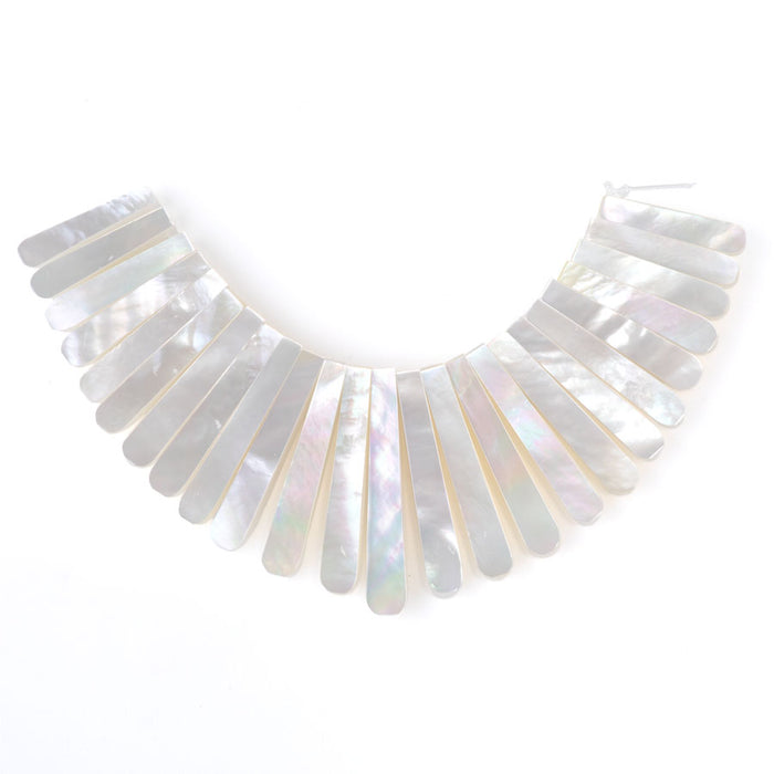 Mother of Pearl 5-19-30mm Stick Collar