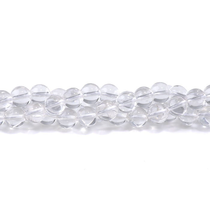 Crystal Quartz 10mm Round - 15-16 Inch