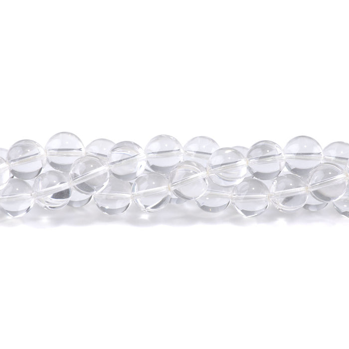 Crystal Quartz 12mm Round - 15-16 Inch