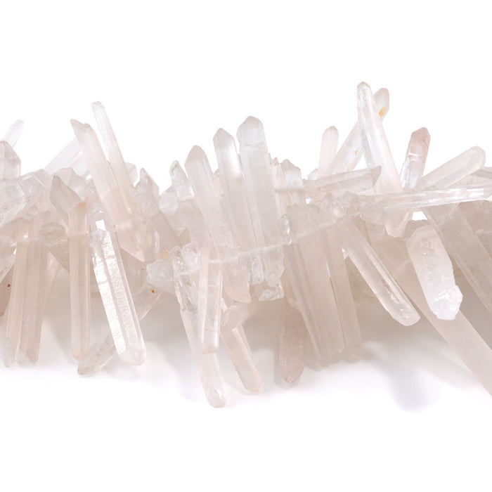 Crystal Quartz 4x18-4x25mm Point - 15-16 Inch