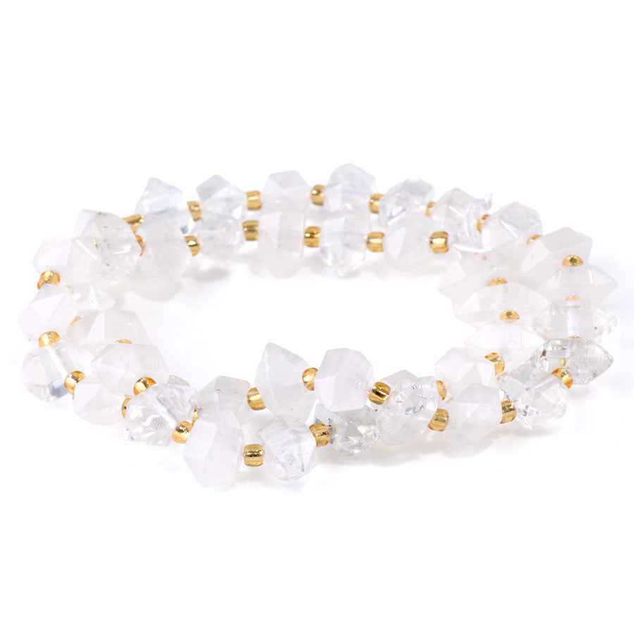 Side Drilled Gemstone Point Beads