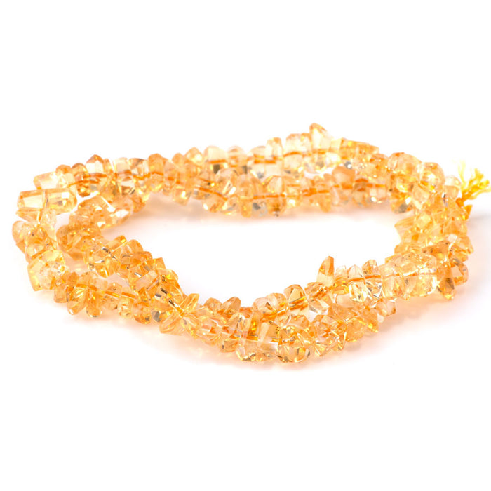 Citrine 6-9mm Faceted Chip - 15-16 Inch