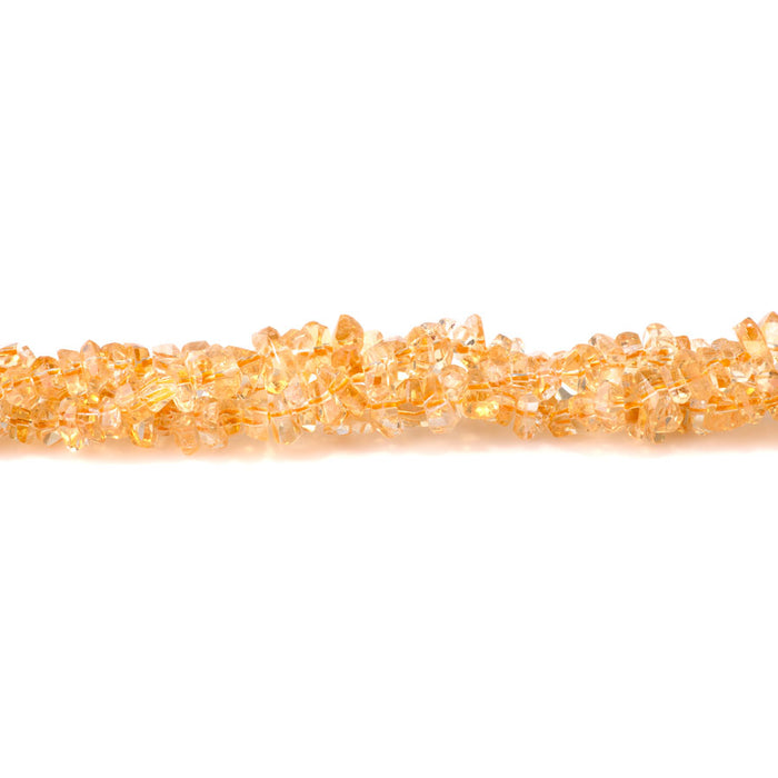 Citrine 6-9mm Faceted Chip - 15-16 Inch