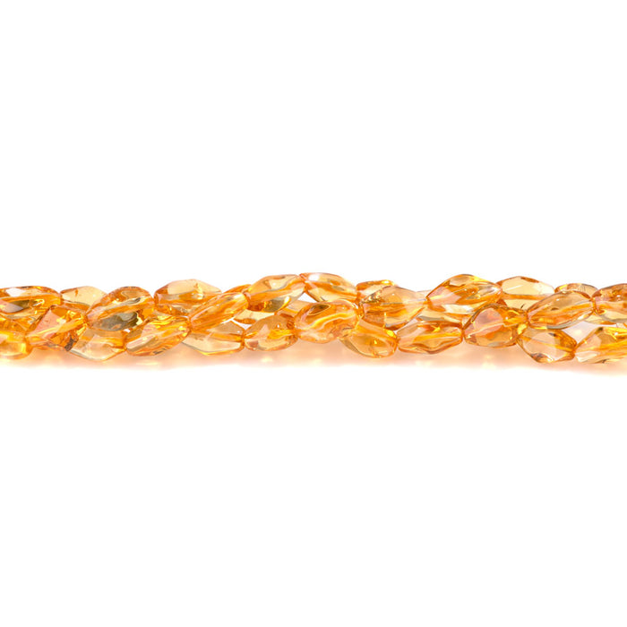 Citrine 6x11 Smooth Nugget - 15-16 Inch