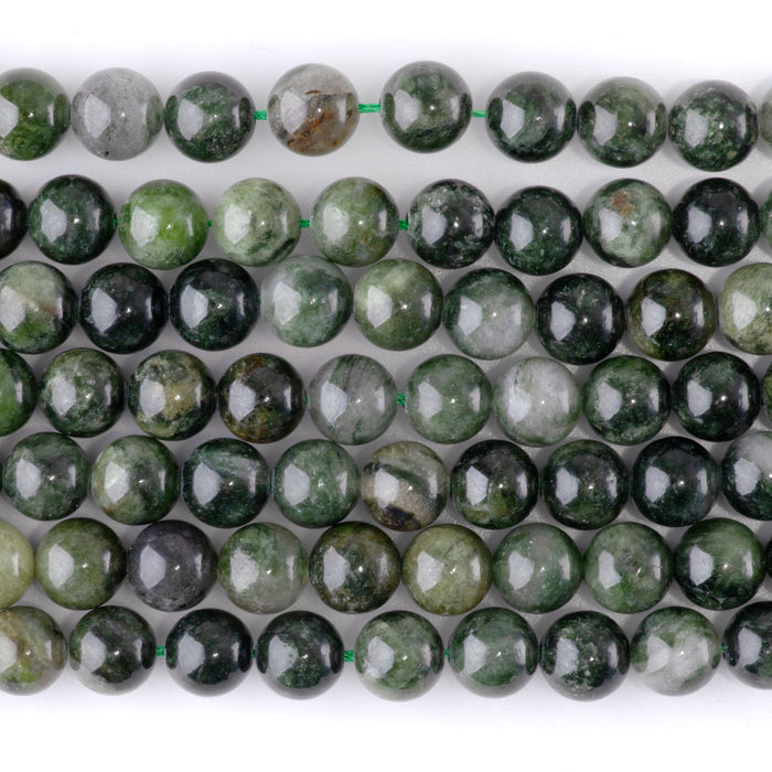 Diopside 8mm Round - 15-16 Inch