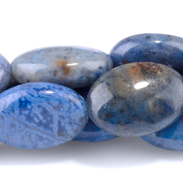 Dumortierite 10x14 Oval 8-Inch
