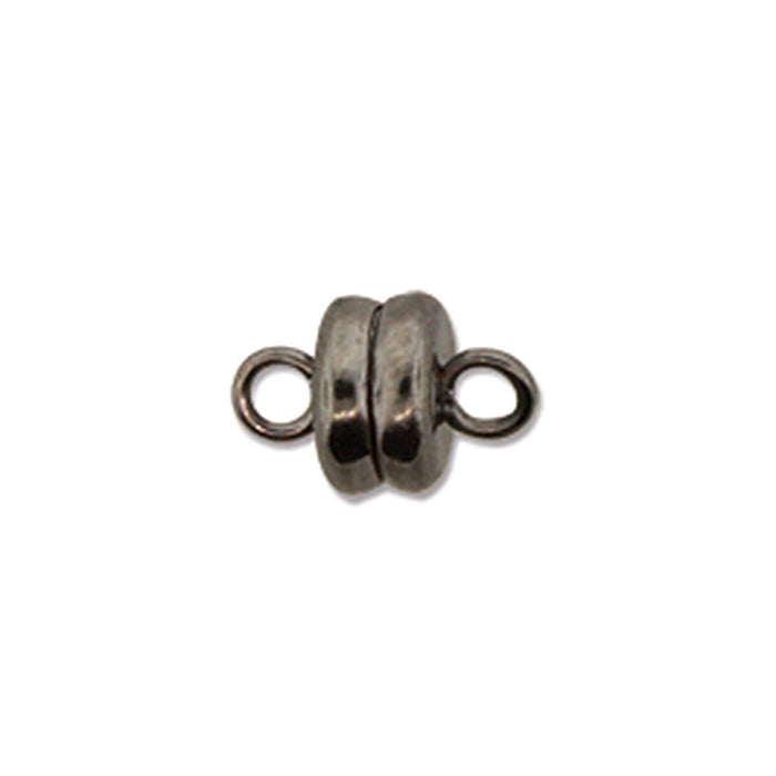 6mm Magnetic Clasp - Black Oxide - 5 Pack