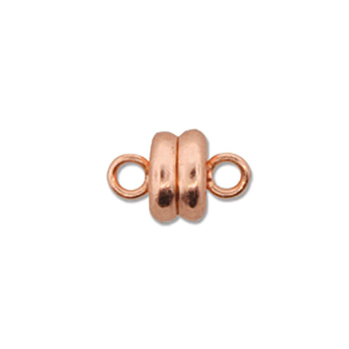 6mm Magnetic Clasp - Copper Plated - 5 Pack