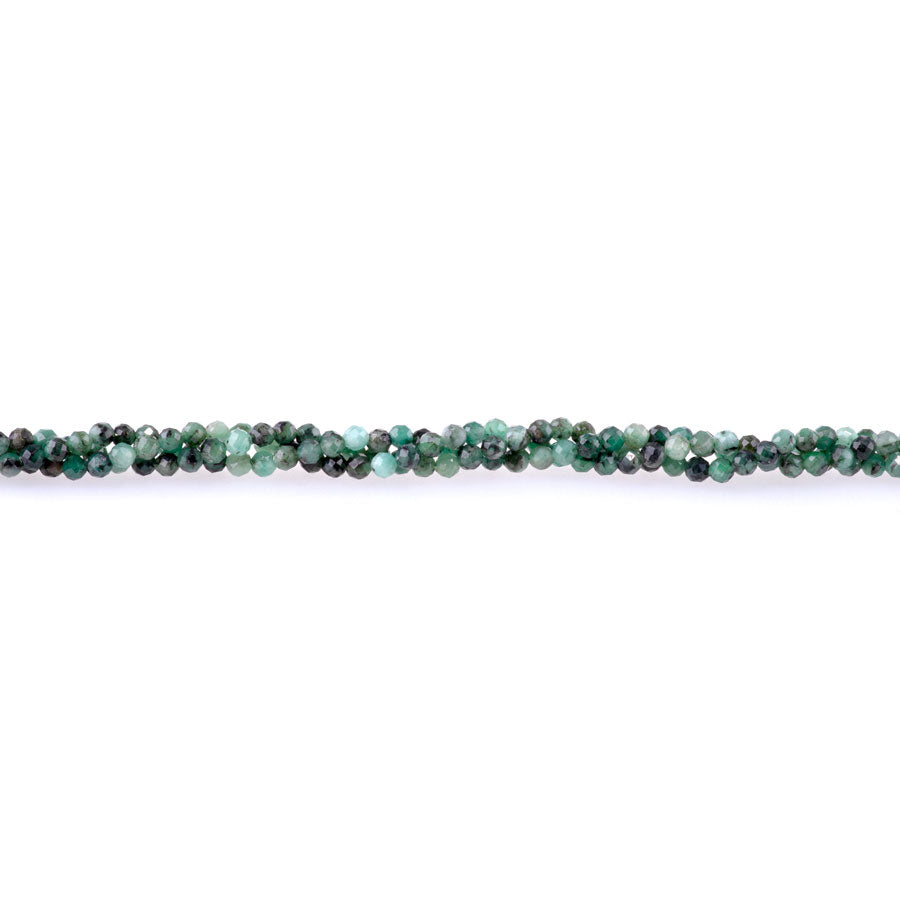 Emerald 3mm Faceted Round A Grade - 15-16 Inch