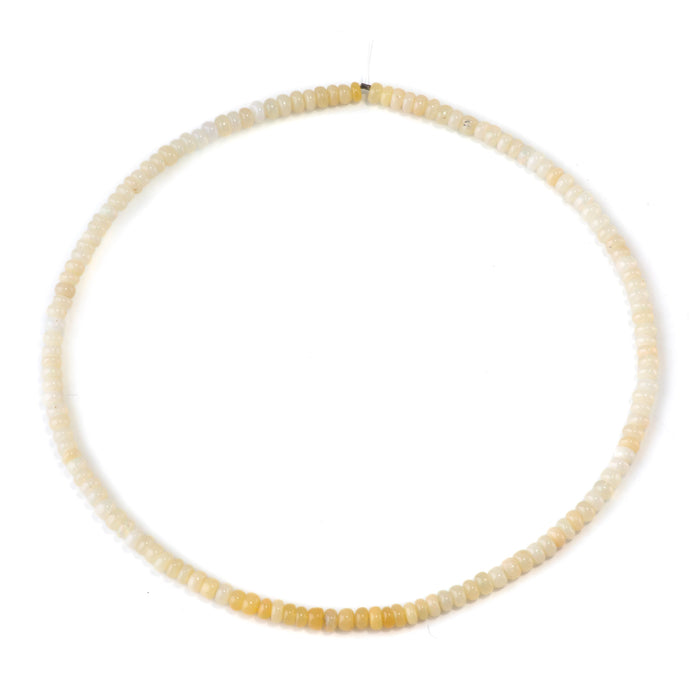 Ethiopian Opal 2-3x5-6mm Ombre Irregular Rondelle Beads - 15-16 Inch