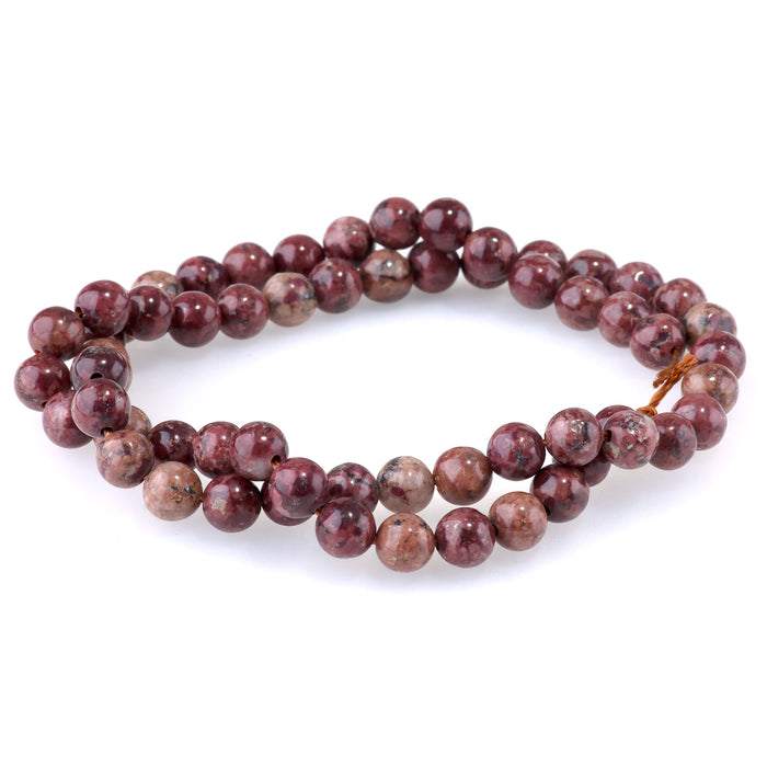 Eudialyte 6mm Round - 15-16 Inch