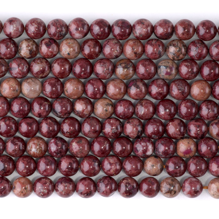 Eudialyte 6mm Round - 15-16 Inch