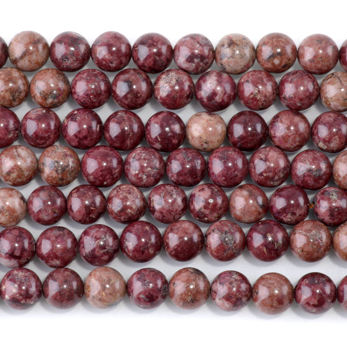 Eudialyte 8mm Round - 15-16 Inch