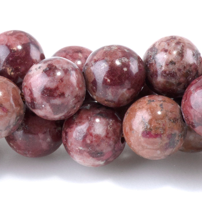 Eudialyte 8mm Round - 15-16 Inch