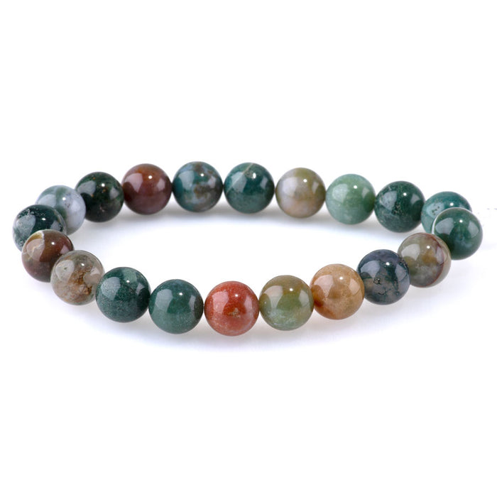 Fancy Jasper 10mm Round - 8-Inch