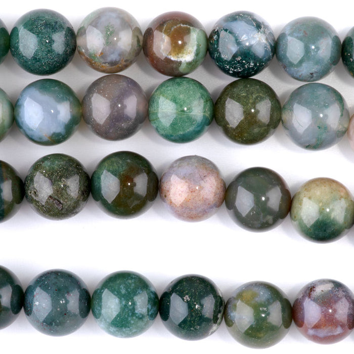 Fancy Jasper 10mm Round - 8-Inch