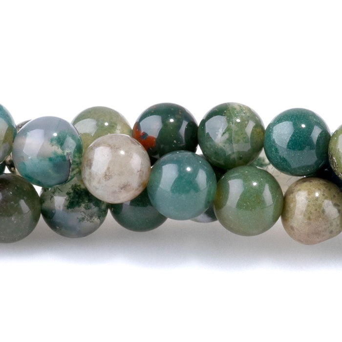 Fancy Jasper 6mm Round - 8-Inch