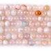This is a Dakota Stones 8mm Flower Agate Gemstone strand with round beads in 15-16 inch strand.