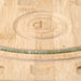 This is a Dakota Stones 4mm Green Apatite Gemstone strand with faceted round beads in 15-16 inch strand.