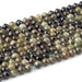 This is a Dakota Stones 6mm Green Garnet Gemstone strand with double heart faceted round beads in 15-16 inch strand.