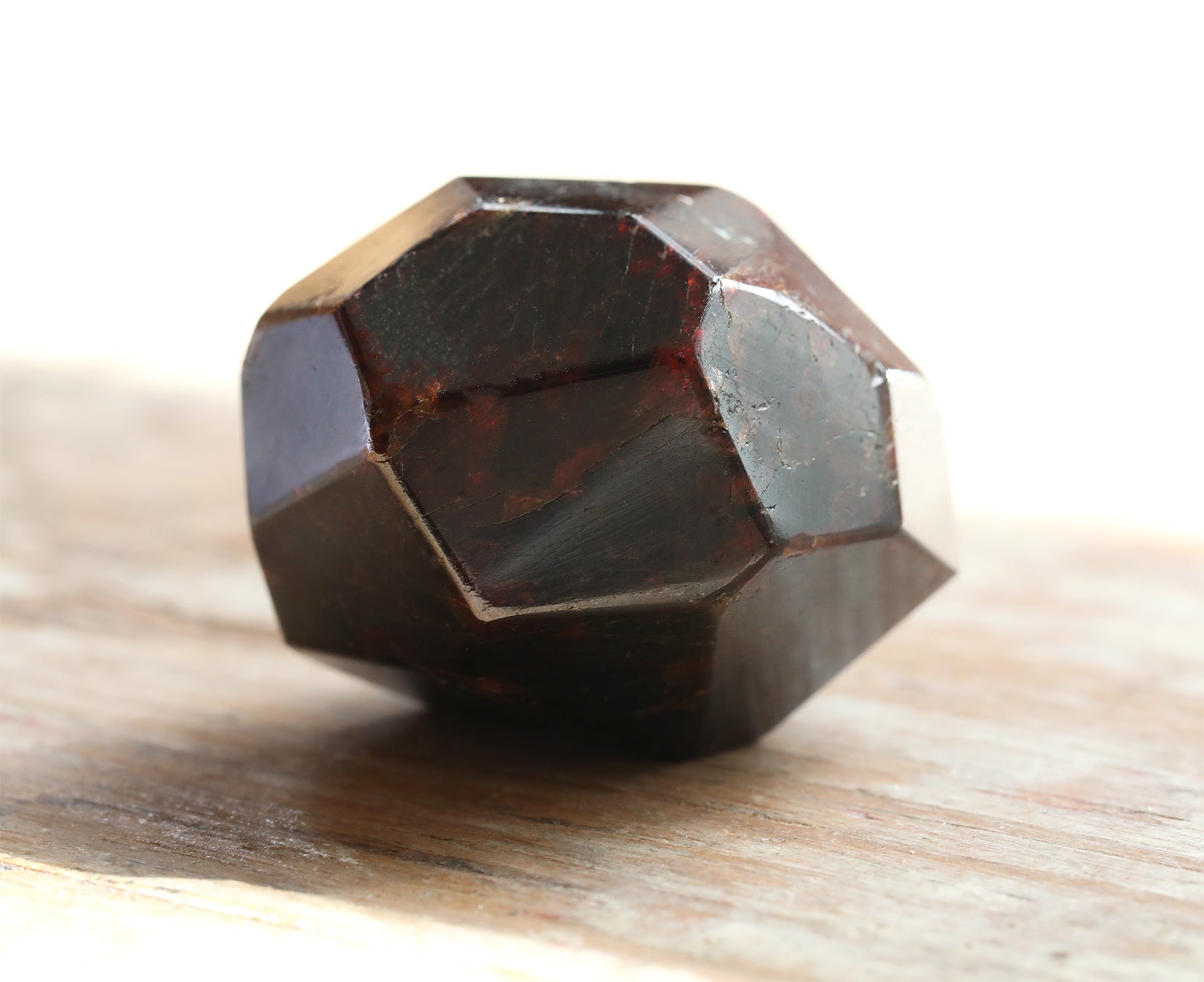 Orange Garnet Beads – 10mm Round, 8